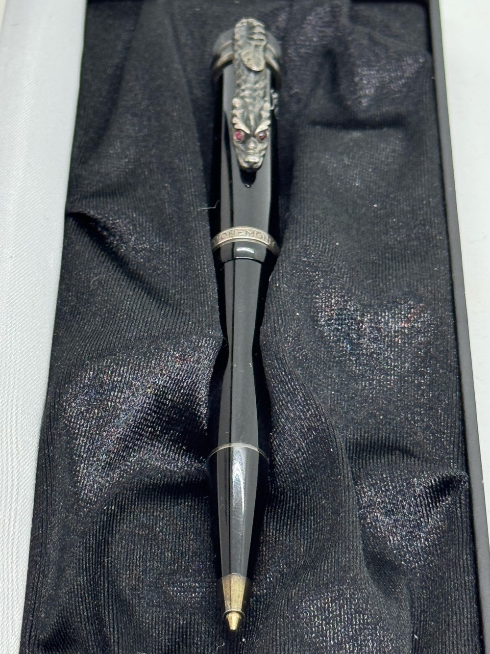 Montblanc Imperial Dragon Limited Edition Ballpoint Pen 925 Silver w/ Box